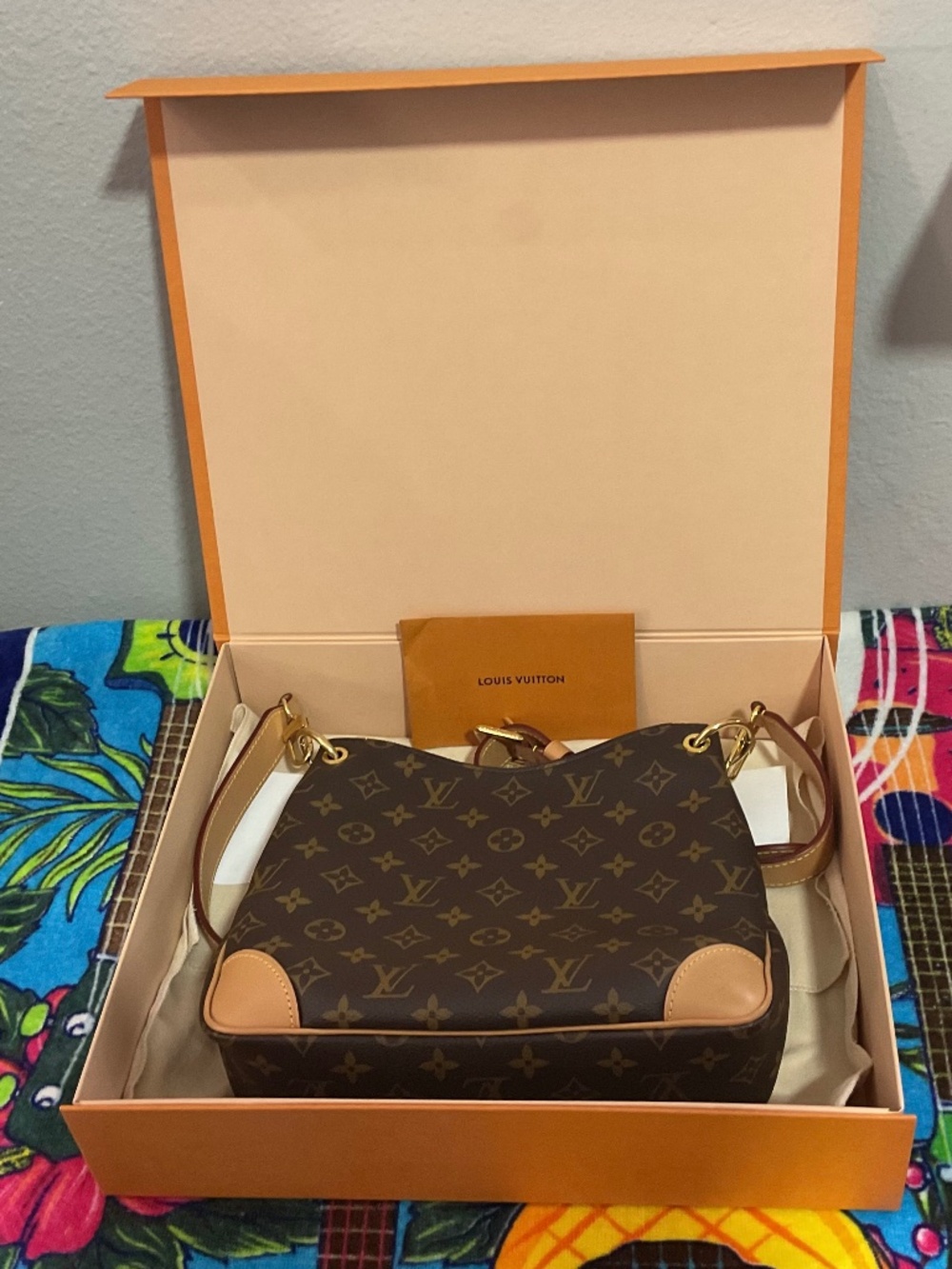 LOUIS VUITTON Shouder Bag Brown Leather M45354.